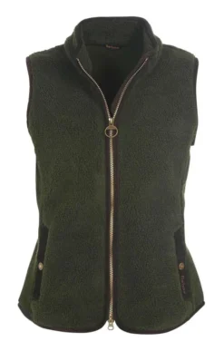 Ladies Barbour Burford Fleece -House Of Bruar TS21324OLIVECLASSIC 3