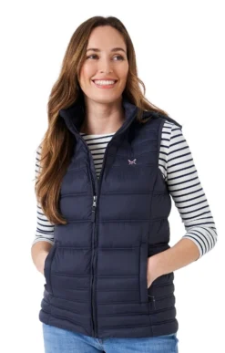Ladies Crew Clothing Lightweight Padded Gilet