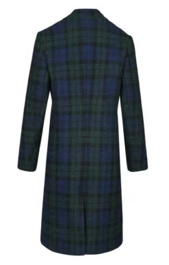 Ladies Harris Tweed Notch Coat -House Of Bruar TS22161BLACKWATCH 2