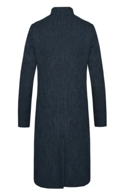 Ladies Harris Tweed Notch Coat -House Of Bruar TS22161DUSKBLUEHB 2