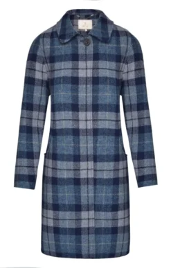 Ladies Harris Tweed Cape Coat 14 Ladies Harris Tweed Cape Coat -House Of Bruar TS22163OCEANPLAID 1