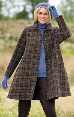 Ladies Harris Tweed Cape Coat