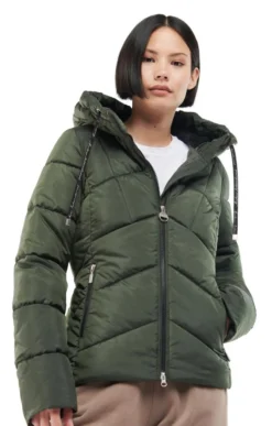 Ladies Barbour International Valle Quilted Jacket
