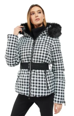 Ladies Barbour International Cobalt Quilted Jacket