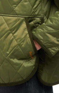 Ladies Barbour Clydebank Quilted Jacket 7 Ladies Barbour Clydebank Quilted Jacket -House Of Bruar TS22367CADETGREEN 2