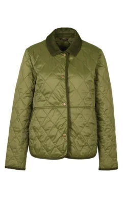 Ladies Barbour Clydebank Quilted Jacket 9 Ladies Barbour Clydebank Quilted Jacket -House Of Bruar TS22367CADETGREEN 4