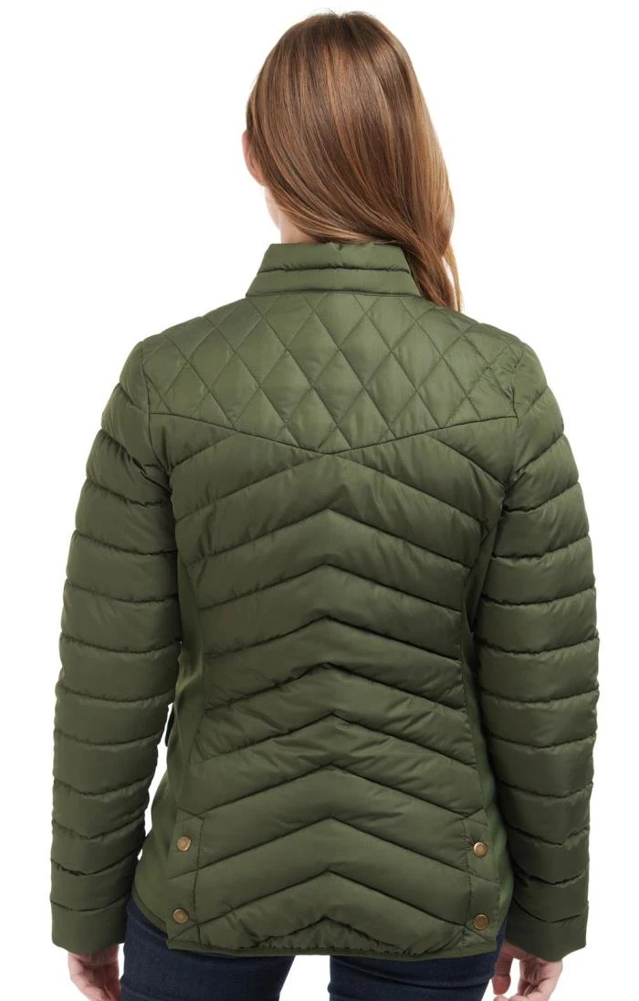 Ladies Barbour Stretch Cavalry Quilted Jacket 6 Ladies Barbour Stretch Cavalry Quilted Jacket - Image 6