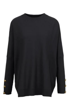 Ladies Barbour International Kubican Sweater -House Of Bruar TS22380BLACK 2