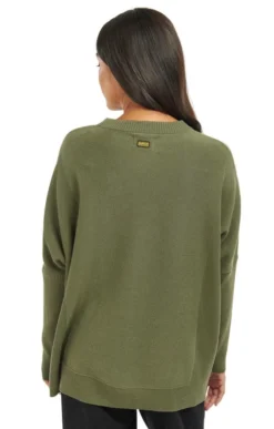 Ladies Barbour International Kubican Sweater -House Of Bruar TS22380MIDNIGHTGREEN 1