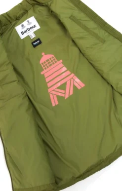 Ladies Barbour Yara Gilet -House Of Bruar TS22403OLIVETREE 3