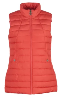 Ladies Barbour Yara Gilet -House Of Bruar TS22403REDJASPER 4