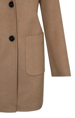 Ladies Patch Pocket Coat 7 Ladies Patch Pocket Coat -House Of Bruar TS22804CAMEL 3