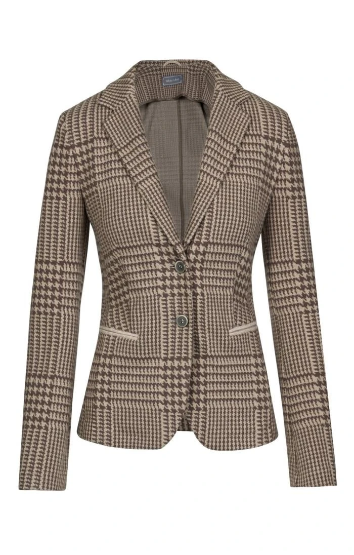 Ladies Prince Of Wales Check Blazer 1 Ladies Prince Of Wales Check Blazer