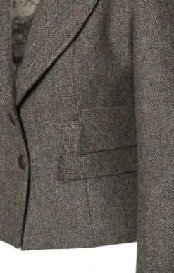 Ladies Jaz Jacket -House Of Bruar TS22904TWEEDHUNTGRN 2