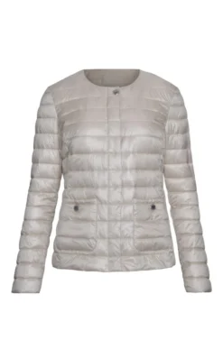 Ladies Short Crew Neck Quilt