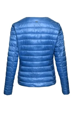 Ladies Short Crew Neck Quilt 10 Ladies Short Crew Neck Quilt -House Of Bruar TS23111BLUE 1