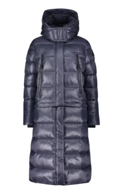 Ladies Betty Barclay Multi Length Quilted Coat -House Of Bruar TS23225AUMBREYBLUE 5