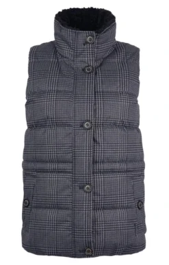 Ladies Barbour Herring Gilet -House Of Bruar TS23259GREYPOWCHECK 2