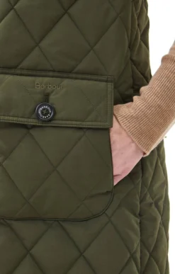 Ladies Barbour Zander Gilet -House Of Bruar TS23260OLIVE 2