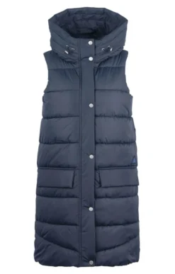 Ladies Barbour Bracken Gilet -House Of Bruar TS23261DKNAVY 3