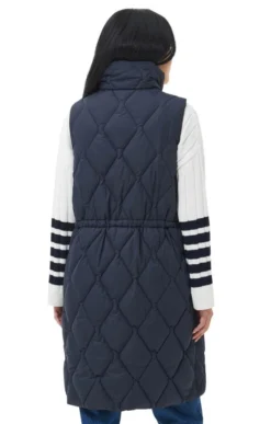Ladies Barbour Samphire Gilet -House Of Bruar TS23262DKNAVY 1