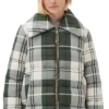 Ladies Barbour Tartan Germain Quilted Jacket