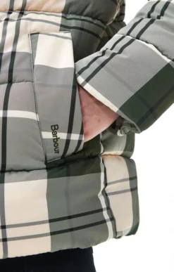 Ladies Barbour Tartan Germain Quilted Jacket -House Of Bruar TS23280ANCIENTPOPLARTTN 2