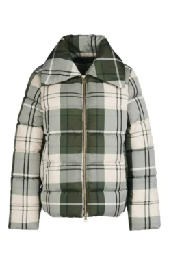Ladies Barbour Tartan Germain Quilted Jacket -House Of Bruar TS23280ANCIENTPOPLARTTN 3