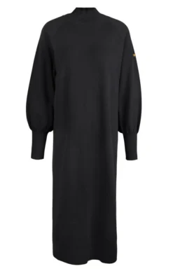 Ladies Barbour International Aprila Midi Knit Dress -House Of Bruar TS23285BLACK 3