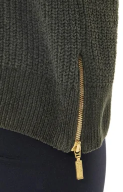 Ladies Barbour International Melbourne Knit -House Of Bruar TS23293ENVY 2