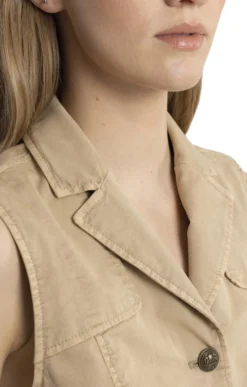 Ladies Schneiders Alba Vest -House Of Bruar TS23301CAMEL 2