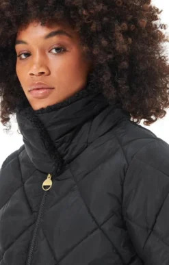 Ladies Barbour International Norton Quilted Jacket 7 Ladies Barbour International Norton Quilted Jacket -House Of Bruar TS23308BLACK 2