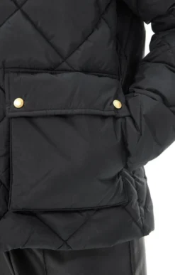 Ladies Barbour International Norton Quilted Jacket 8 Ladies Barbour International Norton Quilted Jacket -House Of Bruar TS23308BLACK 3