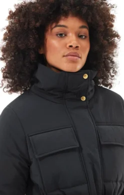 Ladies Barbour International Velocete Showerproof Jacket -House Of Bruar TS23319BLACK 2