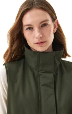 Ladies Barbour Beaconsfield Gilet -House Of Bruar TS23328OLIVE 2