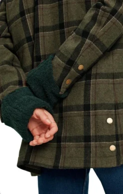 Ladies Joules Berkley Fashion Fieldcoat 6 Ladies Joules Berkley Fashion Fieldcoat -House Of Bruar TS23372GREENTWEED 2