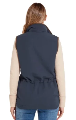 Ladies Schoffel Belton Gilet -House Of Bruar TS23418NAVY 1