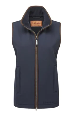 Ladies Schoffel Belton Gilet -House Of Bruar TS23418NAVY 2