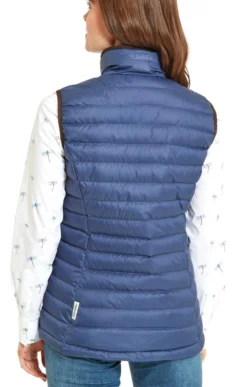 Ladies Schoffel Launde Down Gilet -House Of Bruar TS23515STONEBLUE 2