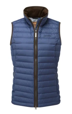 Ladies Schoffel Launde Down Gilet -House Of Bruar TS23515STONEBLUE 5