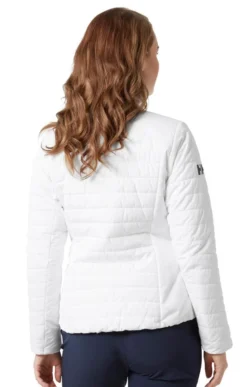 Ladies Helly Hansen Crew Insulated Jacket 18 Ladies Helly Hansen Crew Insulated Jacket -House Of Bruar TS23520WHITE 1