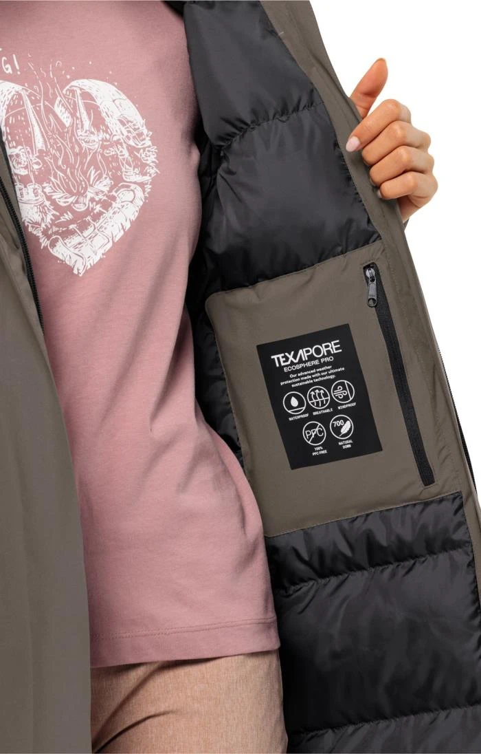 Ladies Jack Wolfskin Luisenplatz Coat 5 Ladies Jack Wolfskin Luisenplatz Coat - Image 5