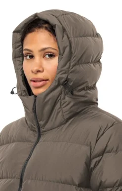 Ladies Jack Wolfskin Frozen Palace Coat -House Of Bruar TS23680COLDCOFFEE 2