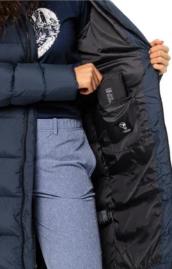 Ladies Jack Wolfskin Frozen Palace Coat -House Of Bruar TS23680NIGHTBLUE 3