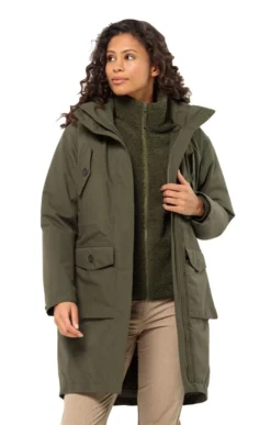 Ladies Jack Wolfskin Eiswald Parka