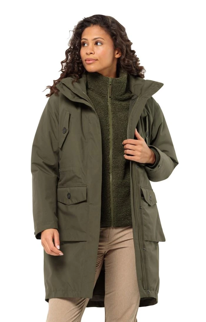 Ladies Jack Wolfskin Eiswald Parka 1 Ladies Jack Wolfskin Eiswald Parka