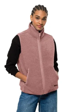 Ladies Jack Wolfskin High Curl Vest