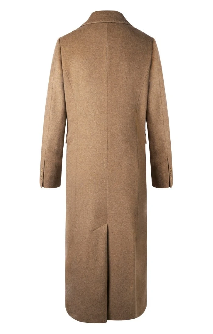 Single Breasted Full Length Cashmere Coat 3 Single Breasted Full Length Cashmere Coat - Image 3