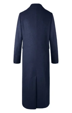 Single Breasted Full Length Cashmere Coat 19 Single Breasted Full Length Cashmere Coat -House Of Bruar TS25105NAVY 2