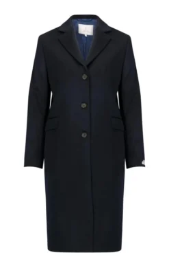 Cashmere College Coat 27 Cashmere College Coat -House Of Bruar TS25110NAVY 1